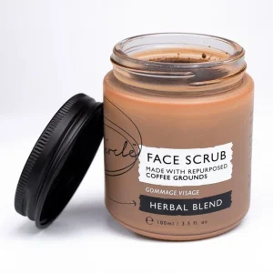 Kávový peeling pro pleť se sklony k akné, 100 ml