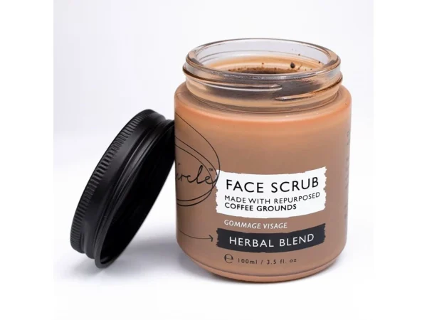 Kávový peeling pro pleť se sklony k akné, 100 ml